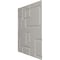 Ekena Millwork 19 5/8in. W x 19 5/8in. H Odessa EnduraWall Decorative 3D Wall Panel Covers 2.67 Sq. Ft. WP20X20ODDRU - alternate 2